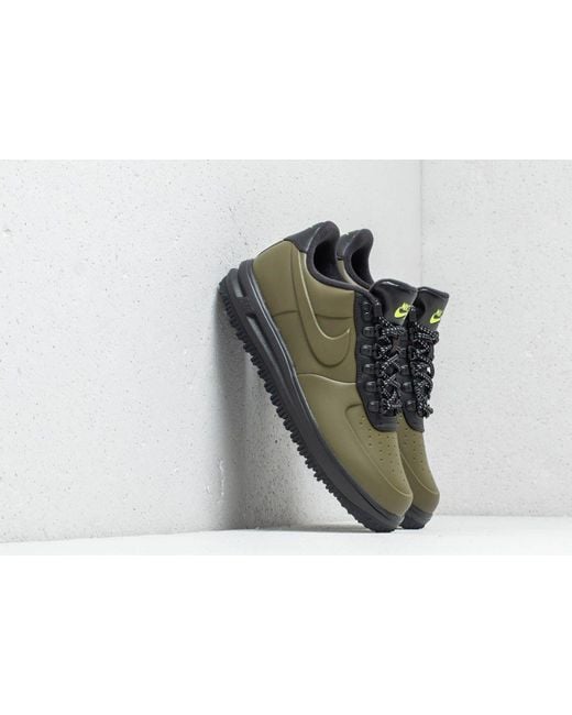 Nike Lunar Force 1 Duckboot Low Olive Canvas/ Olive Canvas in Green for Men  | Lyst