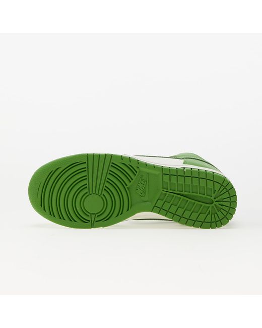 Nike Green W dunk high chlorophyll/ chlorophyll-sail