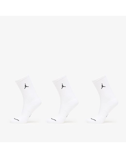 Nike Everyday Crew Socks 3-Pack in het White