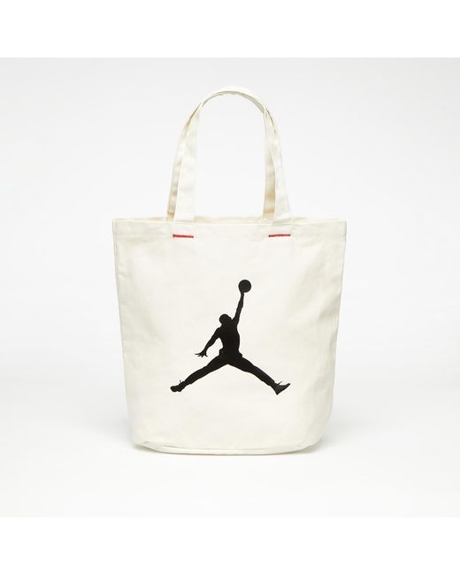Nike White Jan tote bag natural canvas