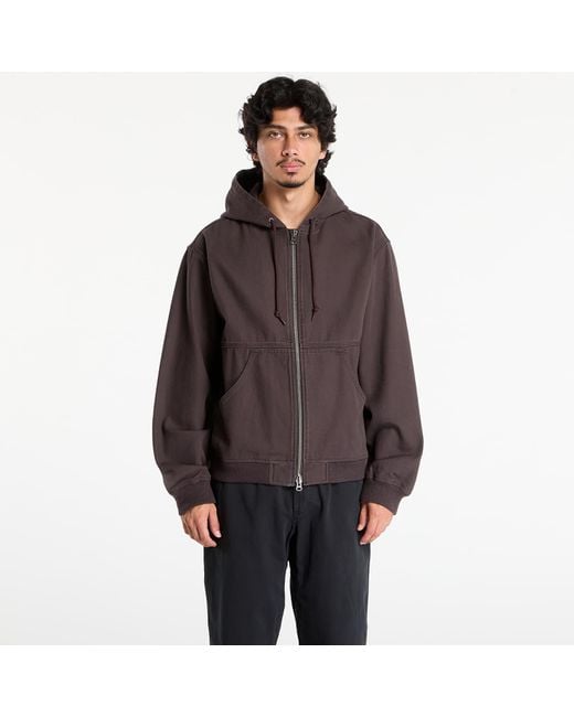 Gramicci Men's Brown Jacket El Cap Canvas Hooded Jacket