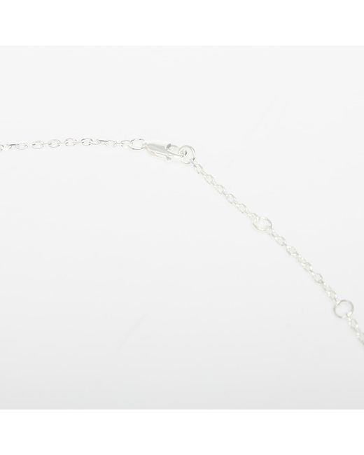 Twojeys White Silhouette Liberty Necklace