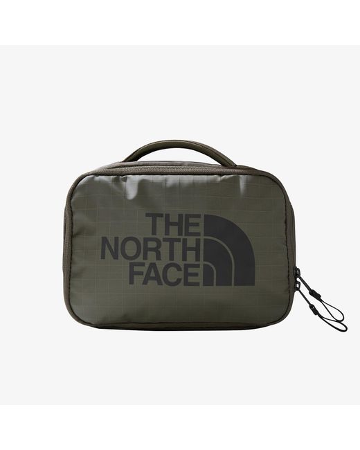 The North Face Base Camp Voyager Dopp Kit New Taupe Green/ Tnf Black