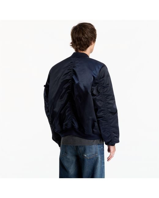 Alpha Industries Blue Jacket Ma-1 Uv for men