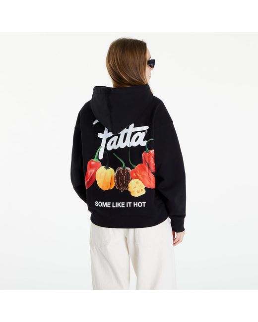 PATTA Black Some Like It Hot Classic Hooded Sweater