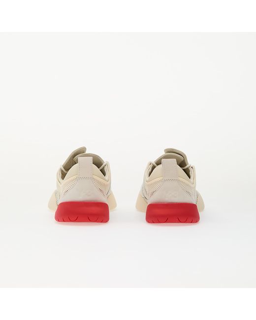 Y-3 White Sneakers Regu/ Talc