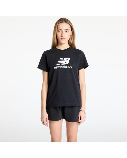 New Balance Black T-Shirt S/S Jersey
