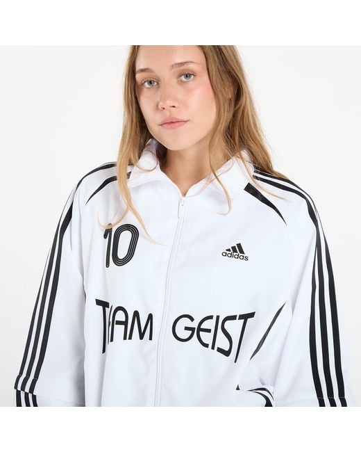 Adidas Originals White Jacke Adidas Adilenium Season 4 Teamgeist Oversized Track Top