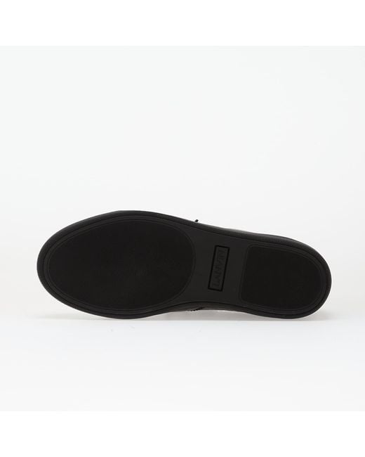 Lanvin Black Sneakers Dbb1 Flap Sneakers for men
