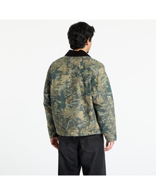 Carhartt Green Jacke Og Detroit Jacket Camo Combi/ Stone Washed