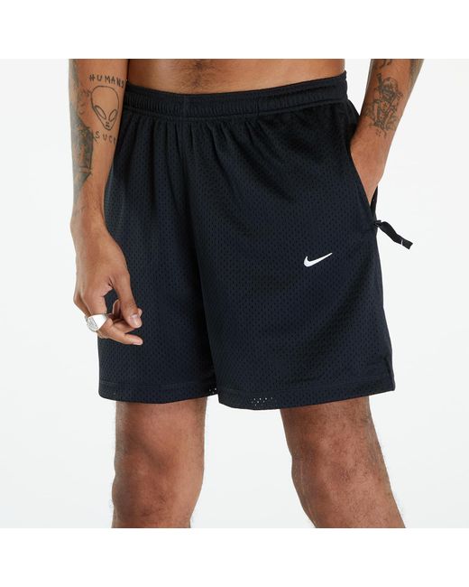 Solo swoosh mesh shorts black/ white Nike pour homme en coloris Blue