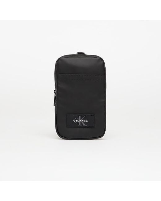 Calvin Klein Black Bag Utility Phone Crossbody Crossover