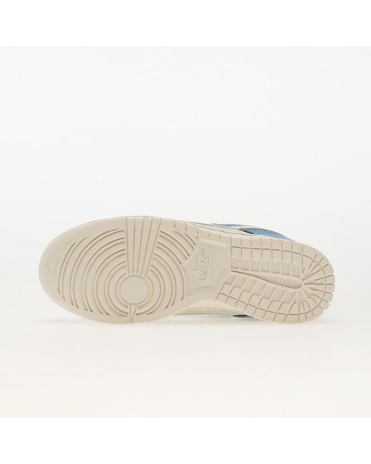 Sneakers Wmns Dunk Low Smokey/ Pale Ivory-Denim Turq-Ochre-Barely Volt Eur di Nike in Blue