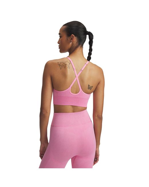 Under Armour Pink Vanish Seamless Washed Low Shaded Fuchsia