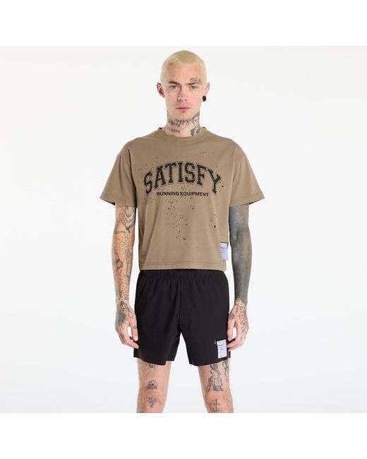 Satisfy T-Shirt Mothtech T-Shirt in het Gray