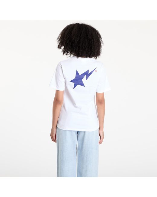 A Bathing Ape White T-Shirt Colors Bape Sta Tee