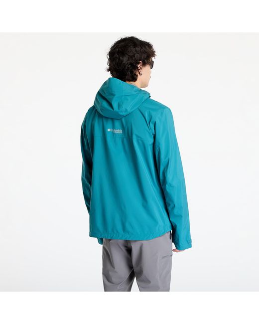Giacca Ampli-Dry Ii Shell Jacket di Columbia in Blue da Uomo
