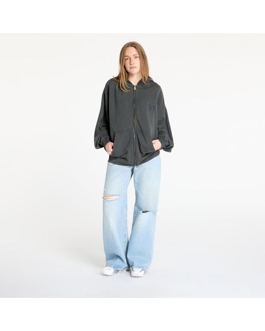 KTZ Gray Sweatshirt Chicago Bulls Washed Full Zip