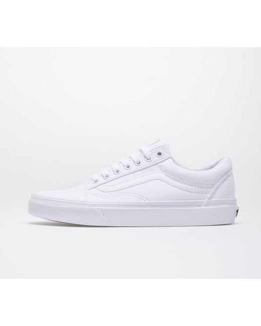 canvas old skool true white