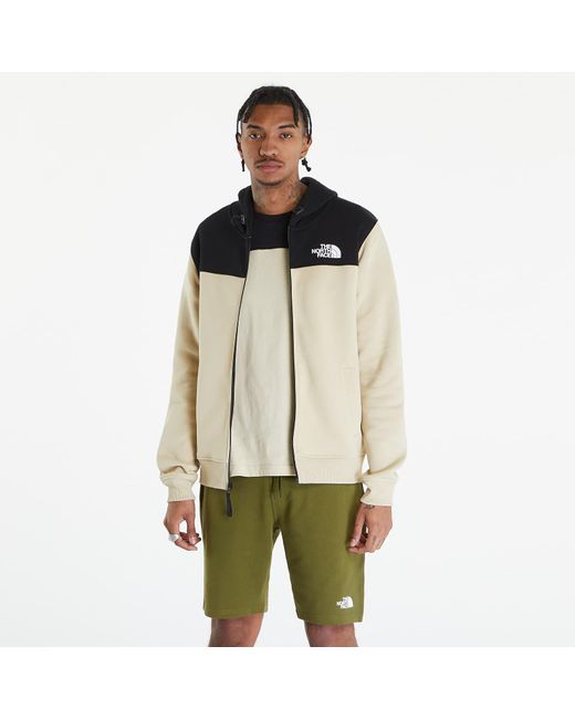 The North Face White Icons Full Zip Hoodie for men