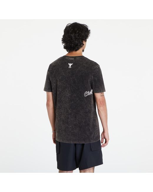 Mitchell & Ness Black T-Shirt Nba Destination Leisure Ss Premium Graphic Tee Chicago Bulls for men