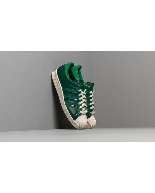 Adidas Originals Adidas Superstar 80s Core Green/ Bright Green/ Off White for men