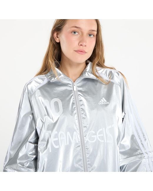Adidas Originals White Jacke Adidas Adilenium Season 4 Teamgeist Oversized Track Top