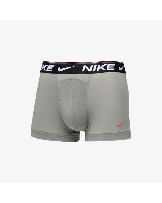 Nike Dri-fit ultra comfort trunk 3-pack in Gray für Herren