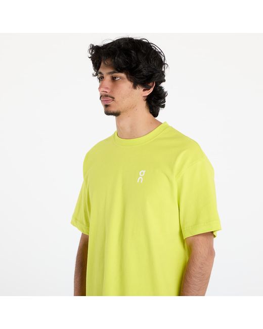 On Shoes T-Shirt Club T-Shirt in Yellow für Herren