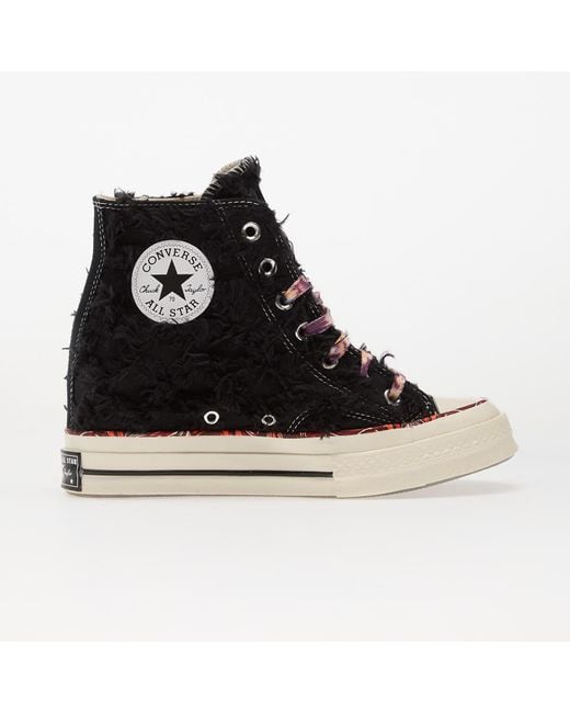 Baskets chuck 70 internal wedge raven/ egret/ red eur 37 Converse en coloris Black