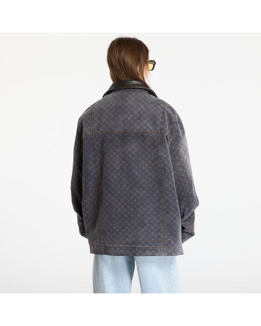 Daily Paper Jas Monogram Workwear Jacket in het Gray