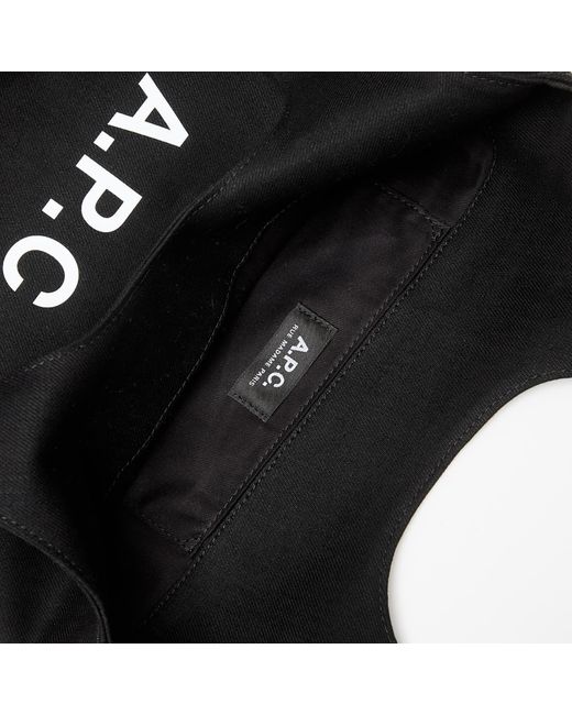Borsa Small Ninon Tote Bag di A.P.C. in Black