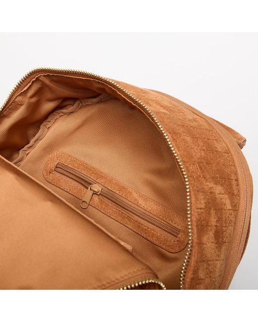 Nike Brown Rucksack Jam Suede Monogram Backpack