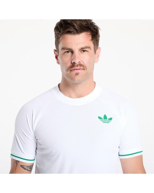 Adidas Originals White T-Shirt Adidas Flft Tee Pro for men