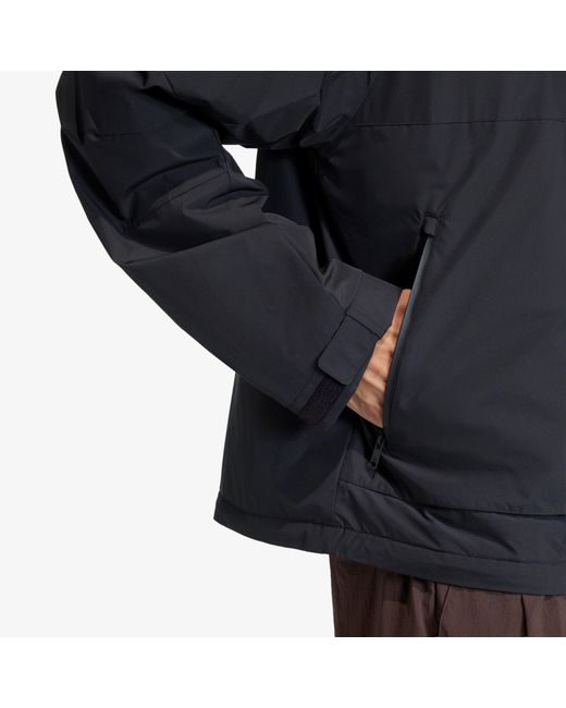 Adidas Originals Blue Premium Essentials Utility Jacket for men