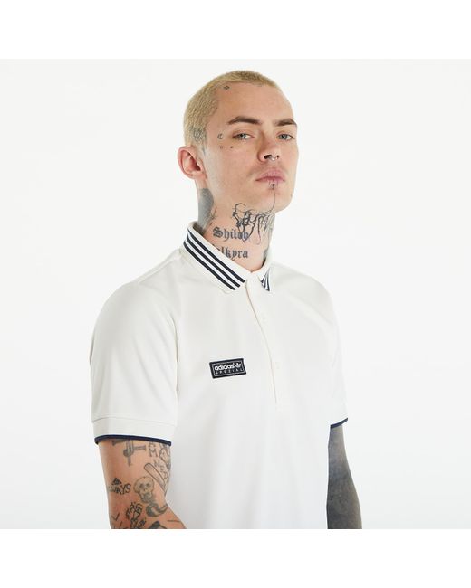 Adidas Originals White T-shirt Adidas Spezial Short Sleeve Polo Shirt S for men