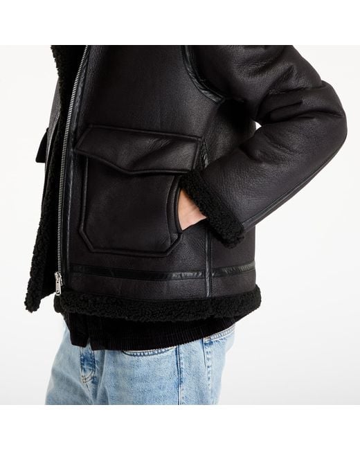 A.P.C. Black Jacket Blouson Tommy for men