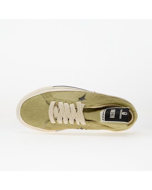 Sneakers X Converse Fur Shoes di Rick Owens in Green