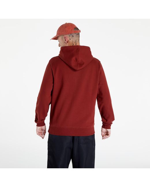 Daily Paper Red Nakato Hoodie Fiery Brick for men