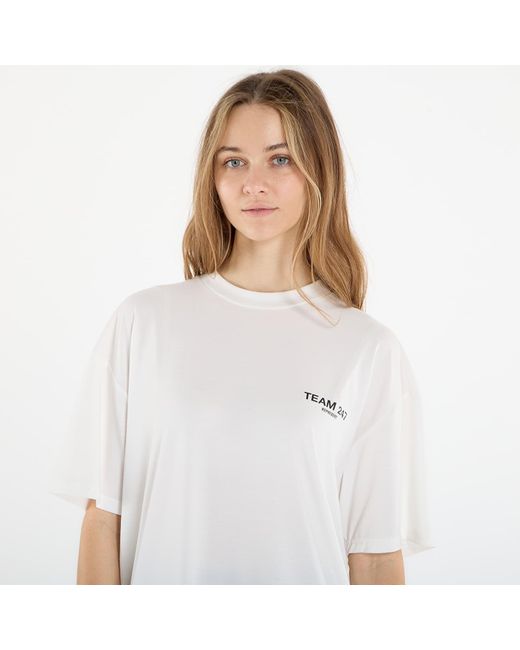 T-shirt team 247 oversized tee unisex s Represent en coloris White