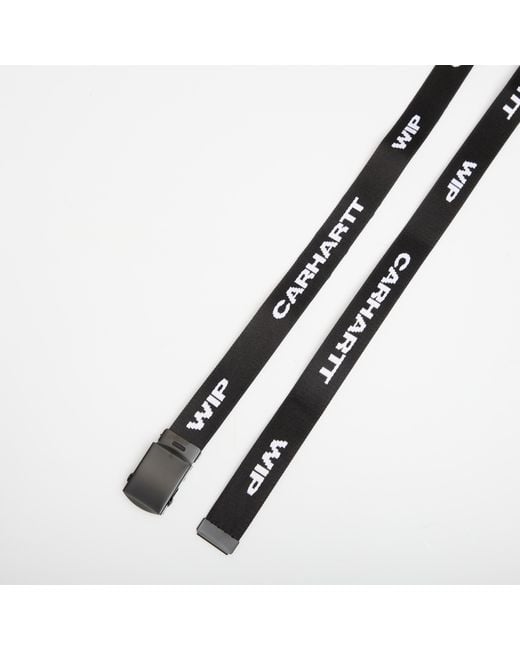 Carhartt Black Gürtel Chapter Script Belt