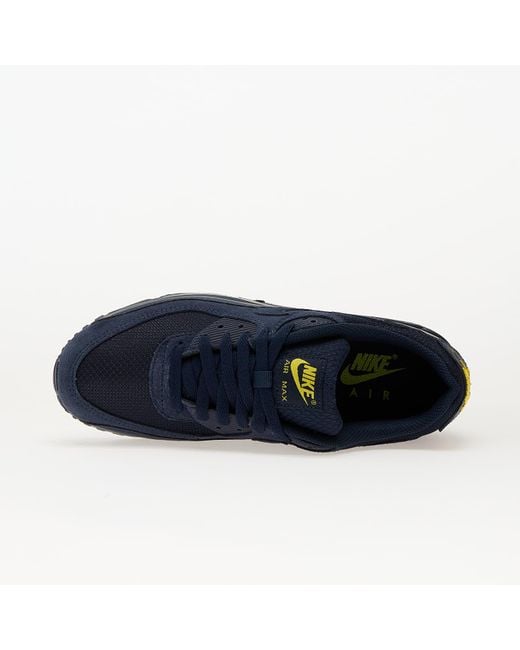 Nike Sneakers Air Max 90 Obsidian/ Obsidian-Lightening Eur in het Blue voor heren