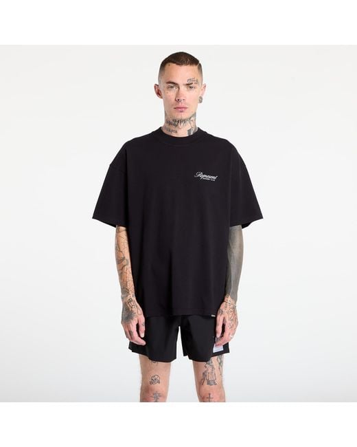Represent T-Shirt Owners Club Script T-Shirt in het Black voor heren