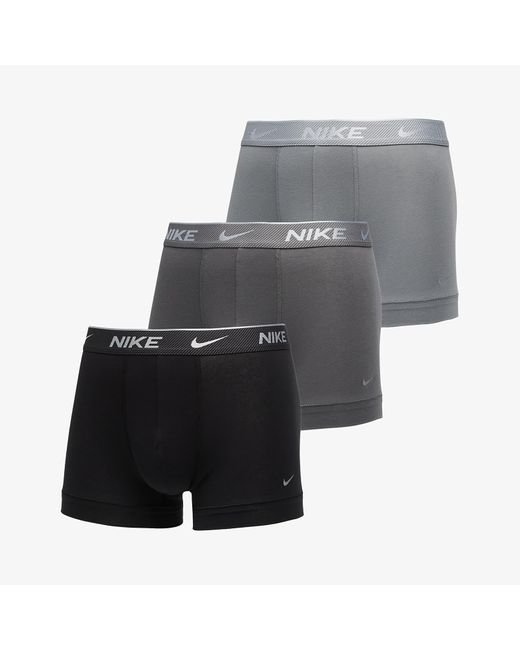 Nike Dri-Fit Trunk 3-Pack in het Gray voor heren