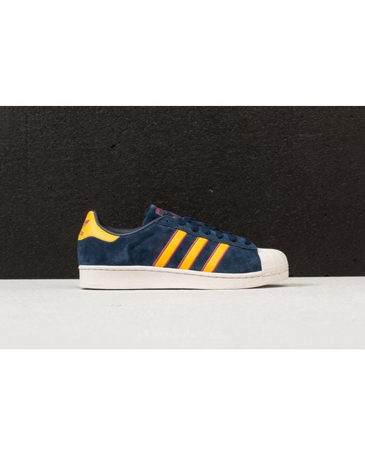 adidas Originals Adidas Superstar Collegiate Navy/ Yellow Adiprene/ Red in Blue for Men | Lyst adidas Originals Adidas Superstar Collegiate Navy/ Yellow Adiprene/ Red in Blue for Men | Lyst