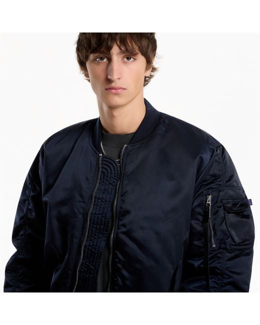 Alpha Industries Blue Jacket Ma-1 Uv for men