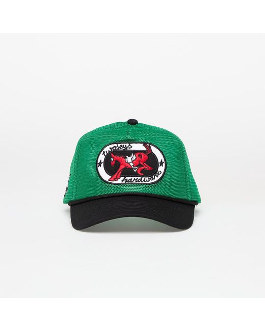 Twojeys Green Cap Hardware Trucker Cap