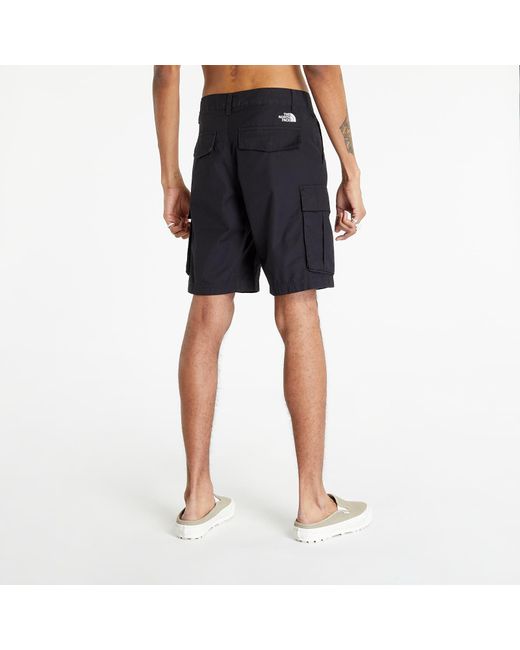 The North Face Blue M Anticline Cargo Shorts Tnf Black for men