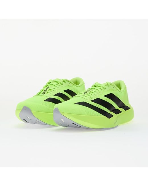 Adidas Originals Green Sneakers Adidas Adizero Evo Sl M Lucid Lemon/ Core/ Matte for men