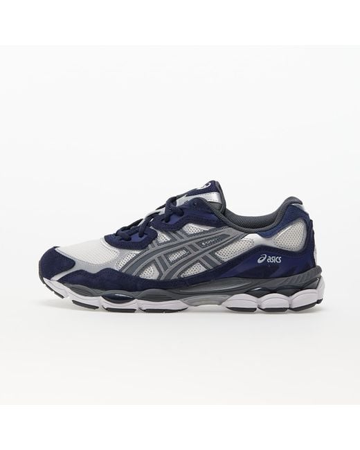 Asics Gel-nyc Cream/ Steel Grey in Blue for Men | Lyst